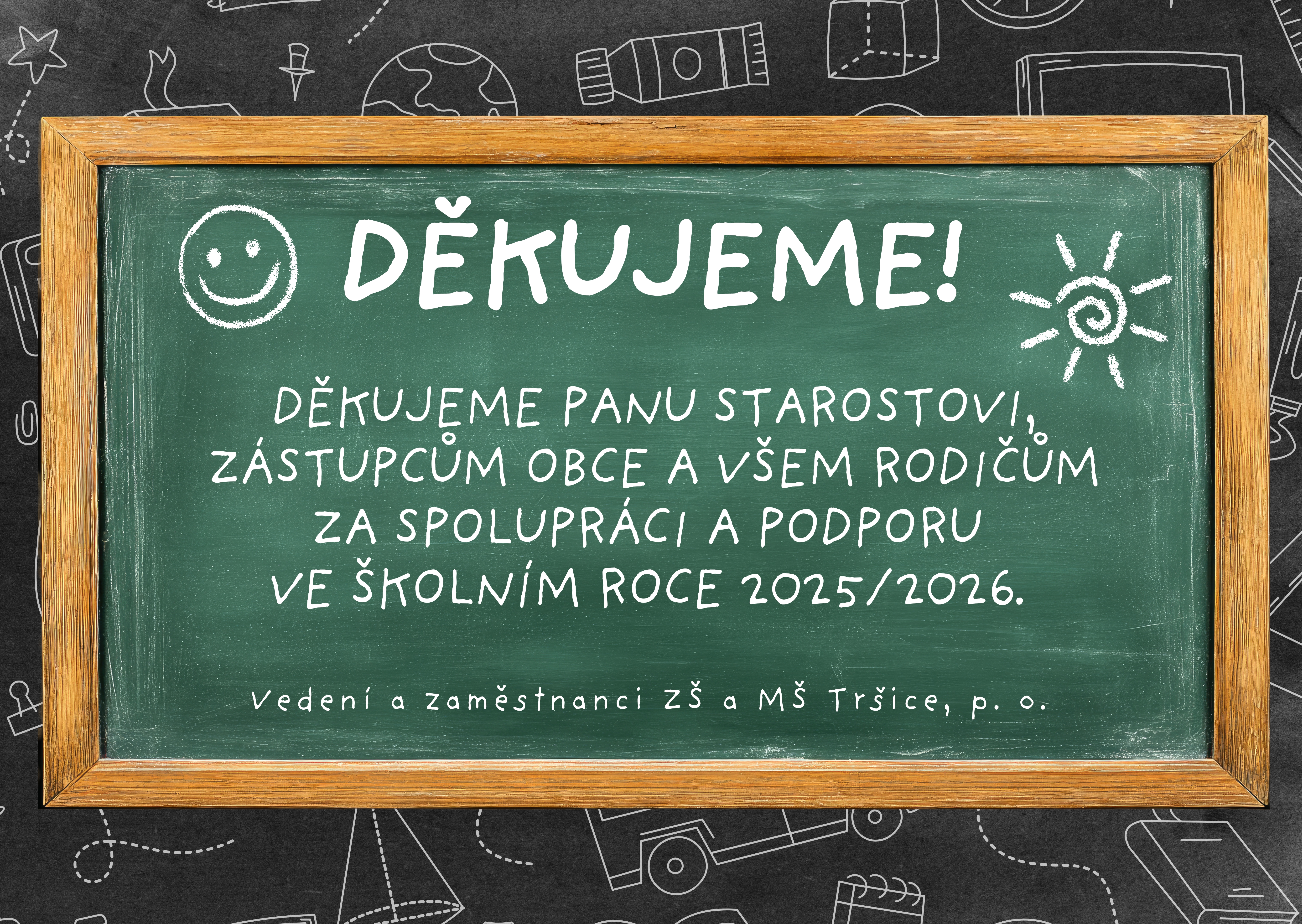 Poděkování
