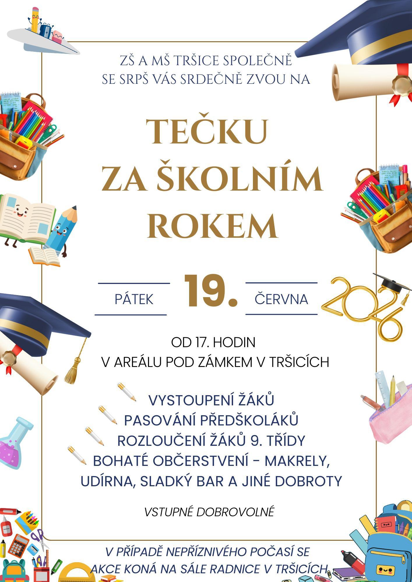 Tečka za školním rokem 2025/26