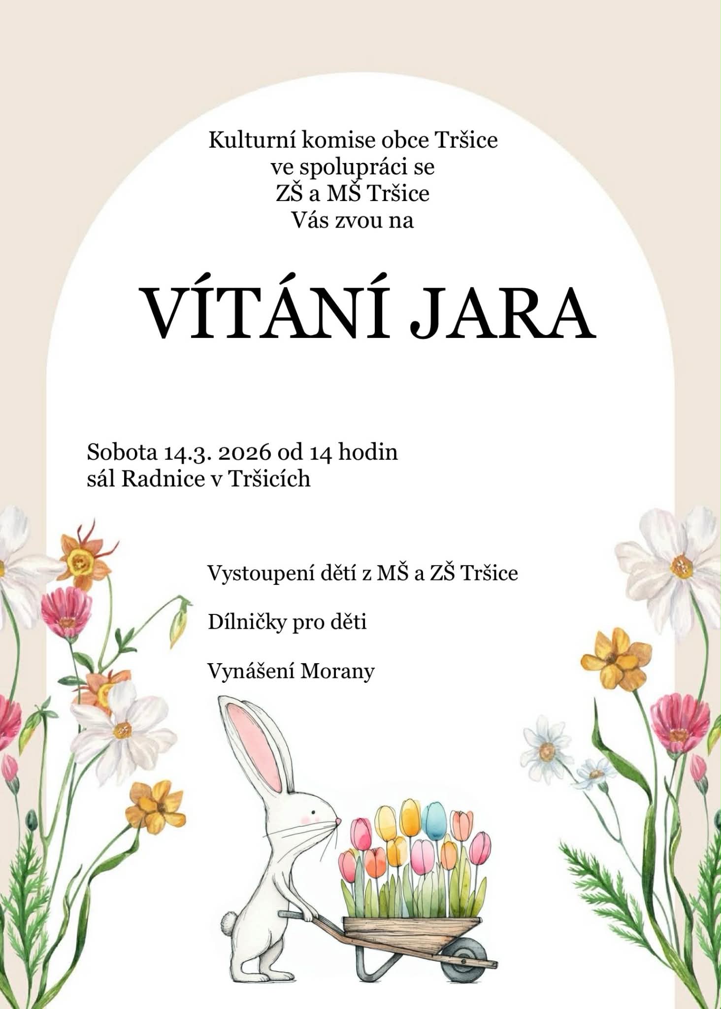 Vítání jara v Tršicích